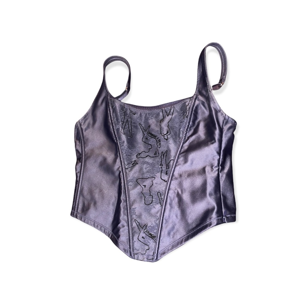 Savage X Fenty “Flock U Up” Corset size S